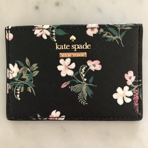 Kate Spade Floral Card Holder